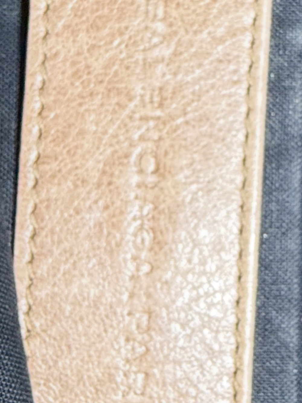 Balenciaga Classic Clip Medium Leather Clutch - Camel/Beige - Authentic - Picture 3 of 7